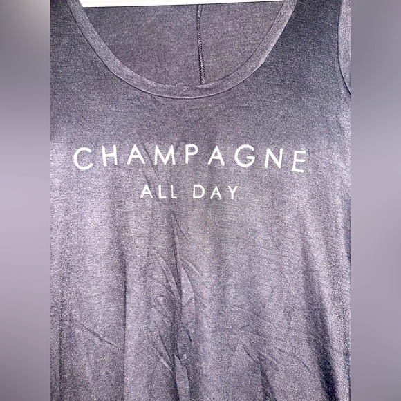 Champagne all day (Express tank top) - Picture 5 of 7